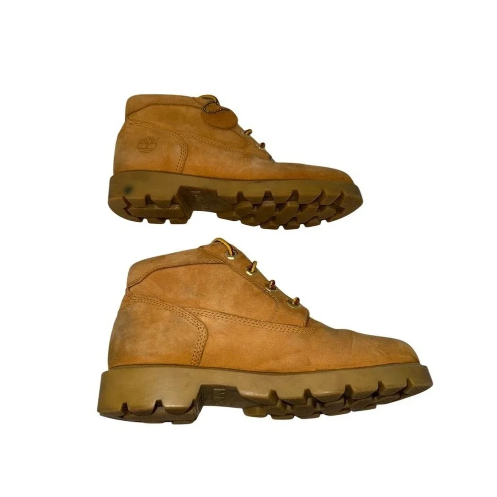 Timberland Kids‎ Chukka Boots Brown Waterproof Size 3.5 see pics for condition